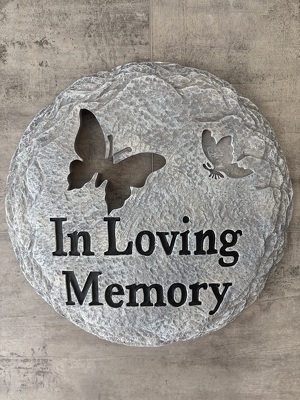 Loving Memorial Plaque from Aladdin's Floral in Idaho Falls